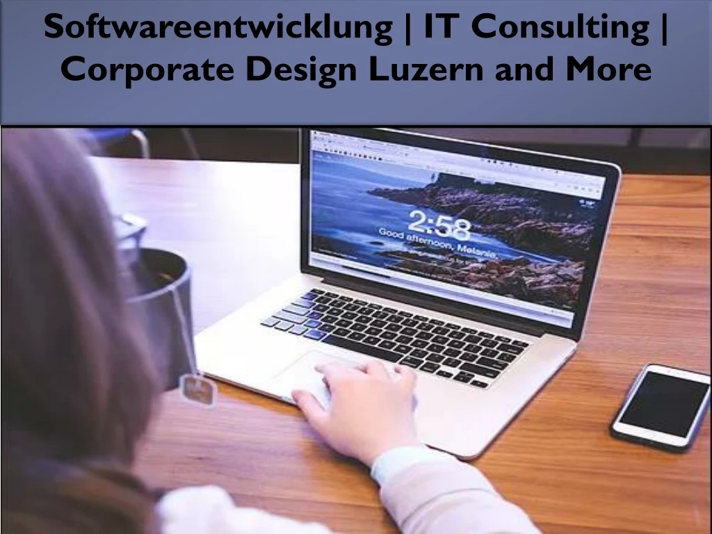 softwareentwicklung it consulting corporate design luzern and more