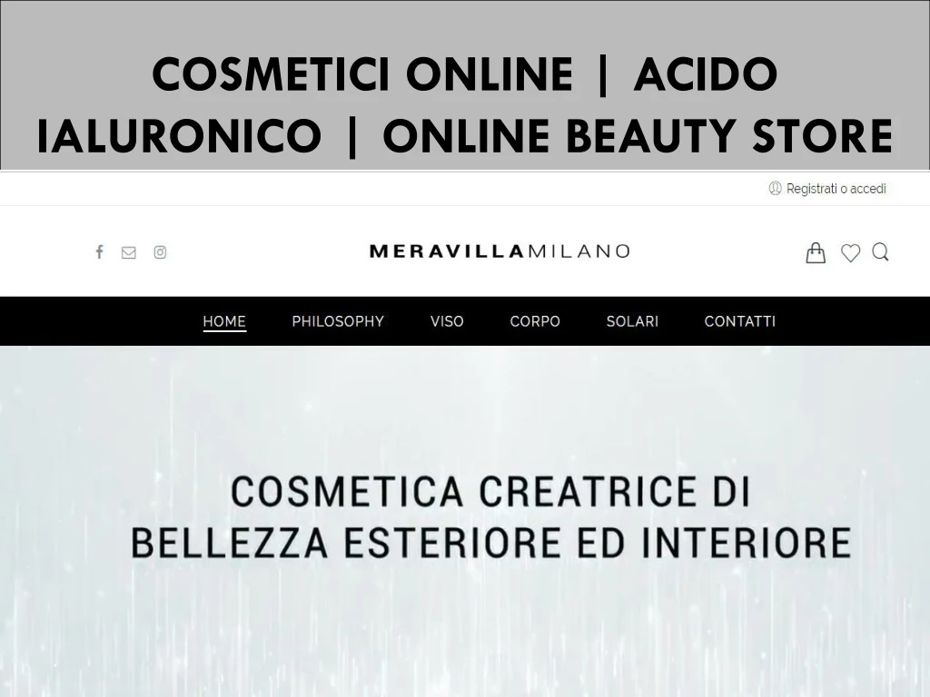 cosmetici online acido ialuronico online beauty store