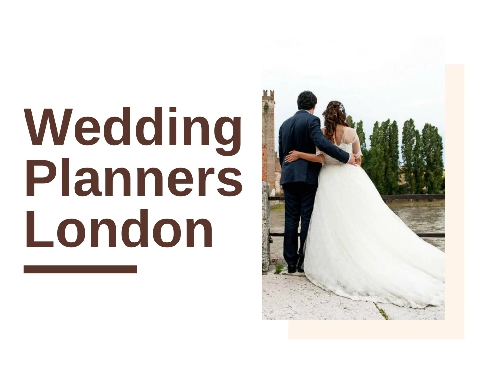wedding planners london