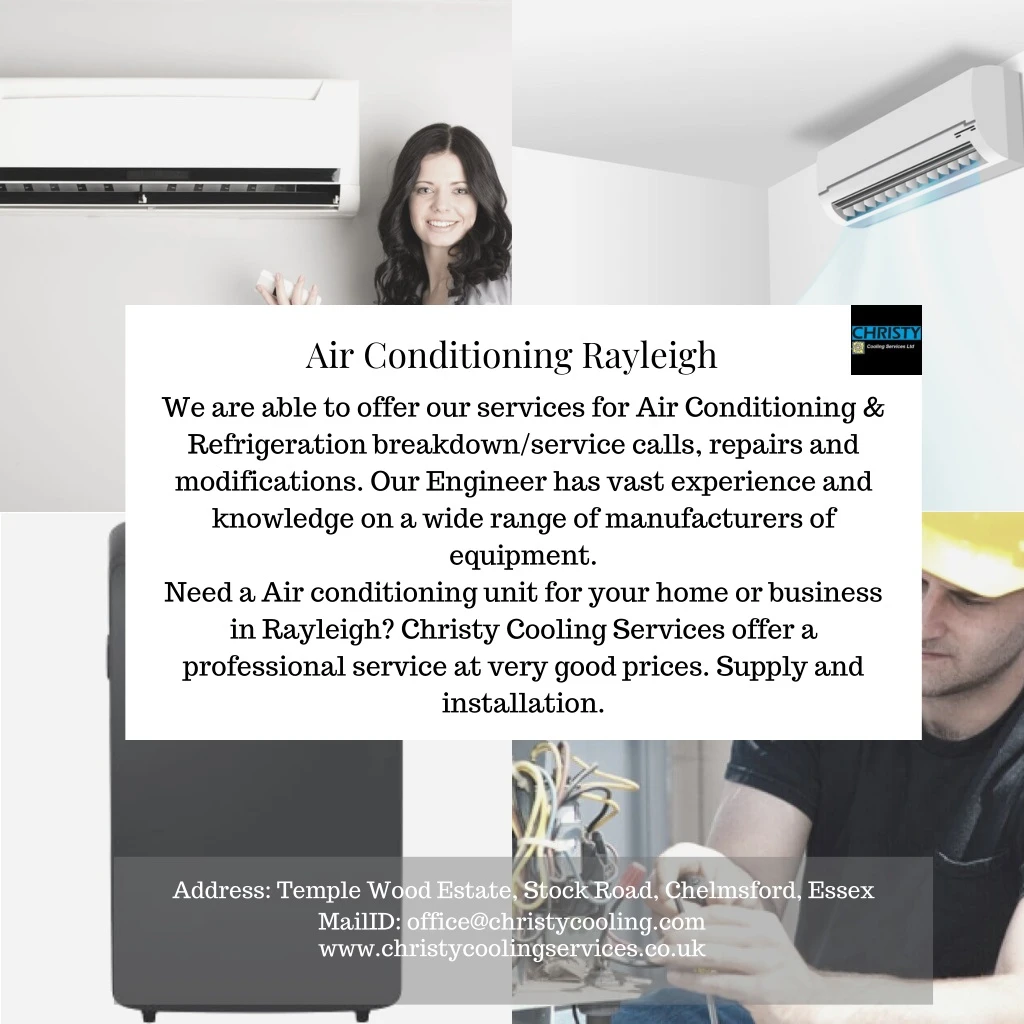 air conditioning rayleigh we are able to offer