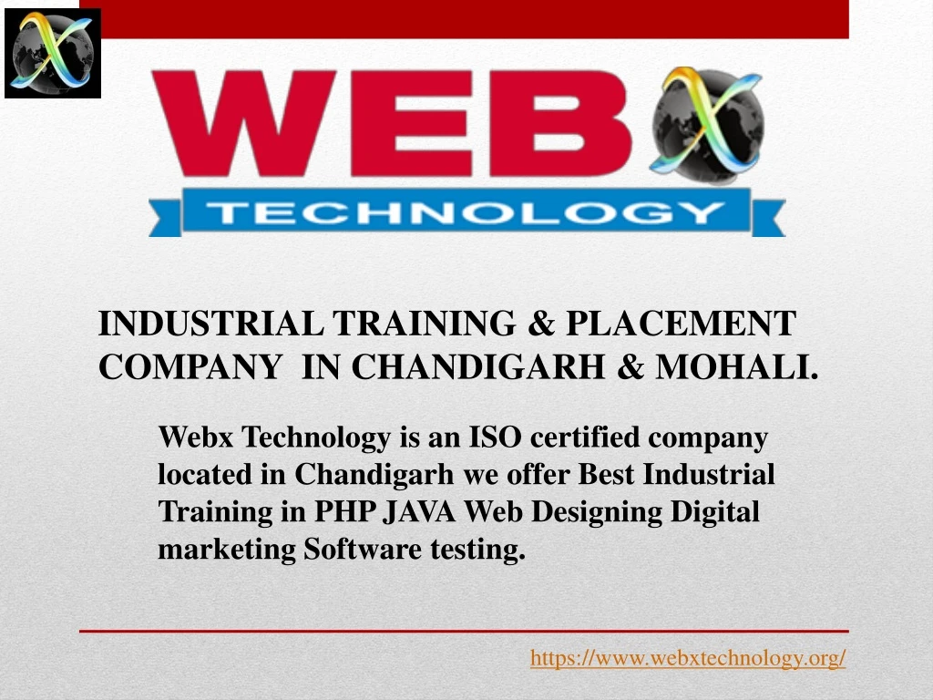 industrial training placement company