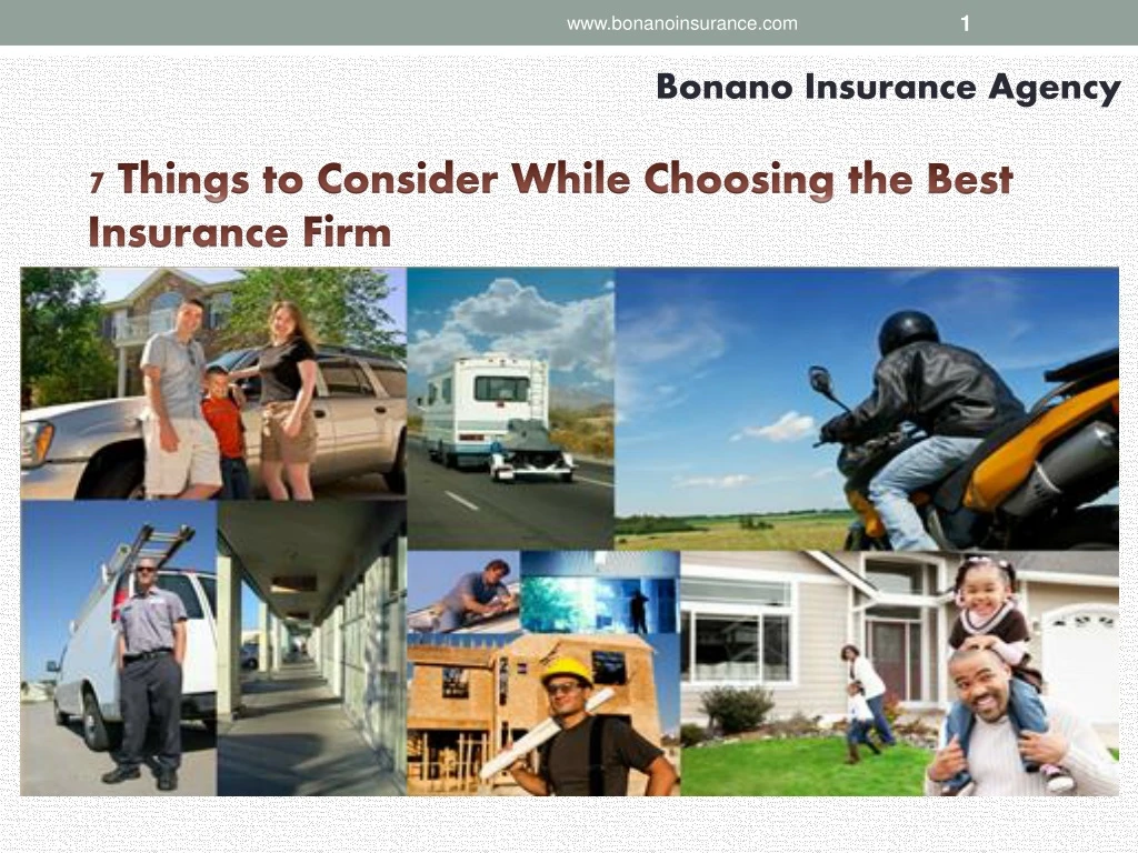 www bonanoinsurance com