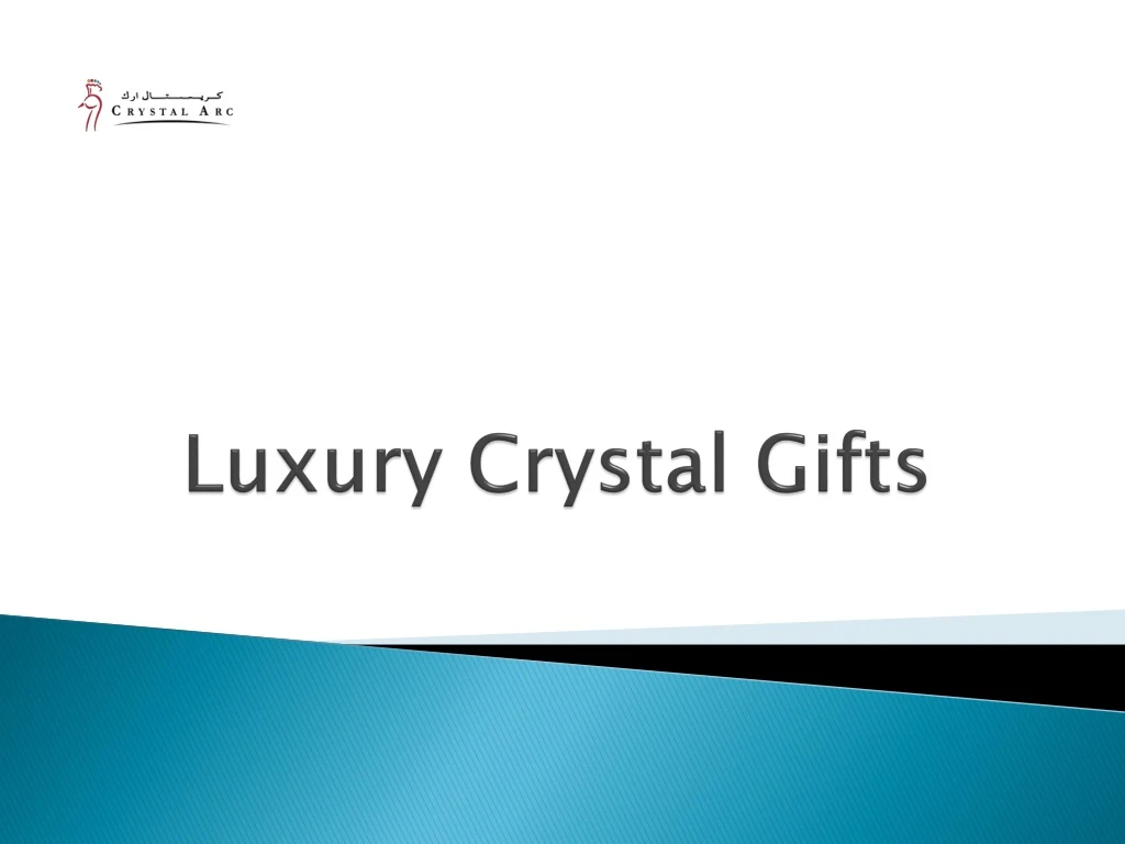 luxury crystal gifts