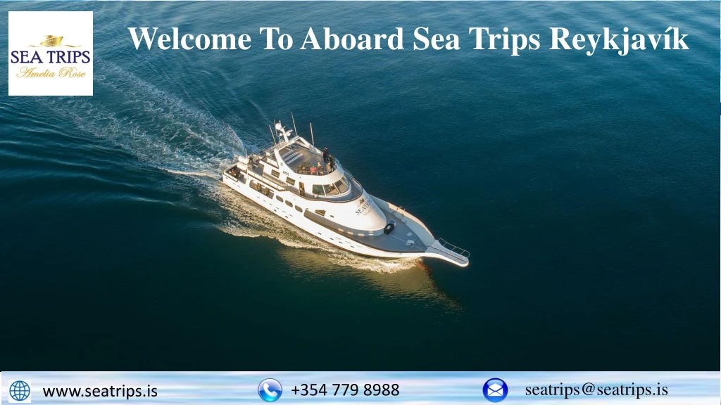 welcome to aboard sea trips reykjav k