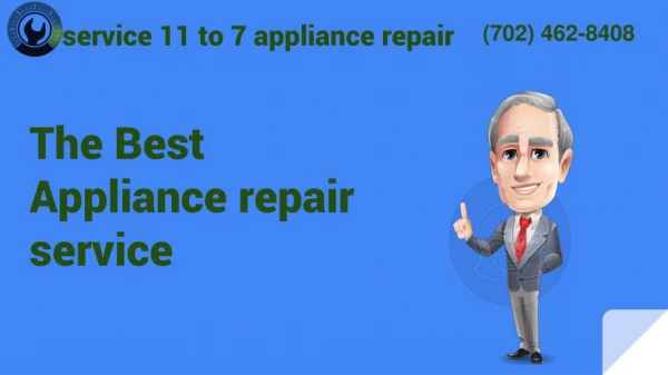 The Affordable Appliance repair service in Las Vegas