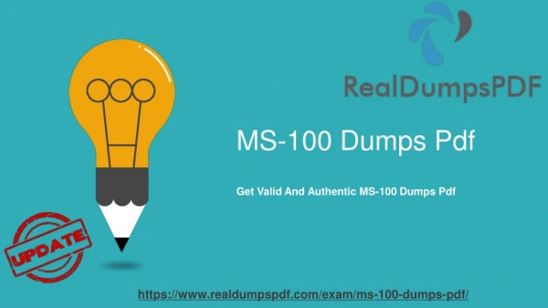 Best Study Material Microsoft MS-100 Dumps Pdf
