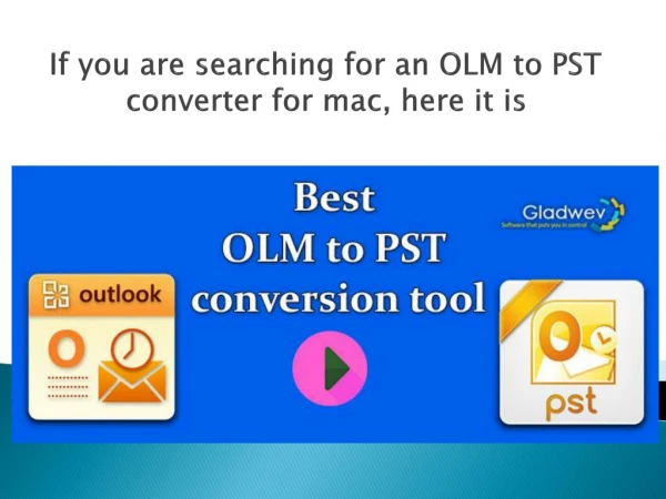Export olm to pst the beneficial method
