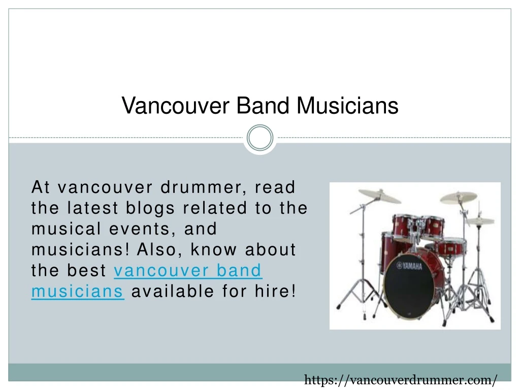 vancouver band musicians