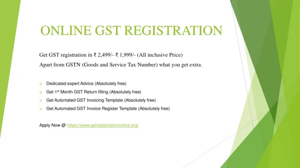 GST Registration Online