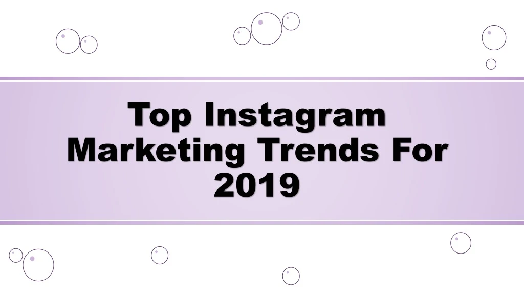 top instagram marketing trends for 2019