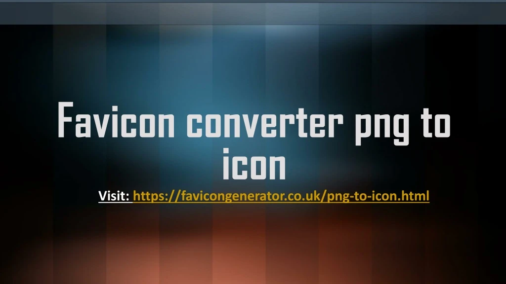 favicon converter png to icon