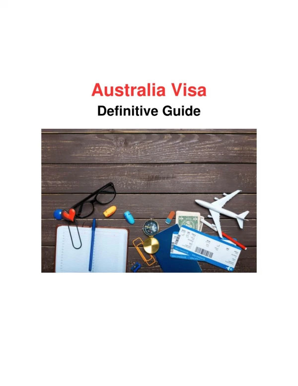 Australia Visa | Australian Visa Online(Definitive Guide) | BTW