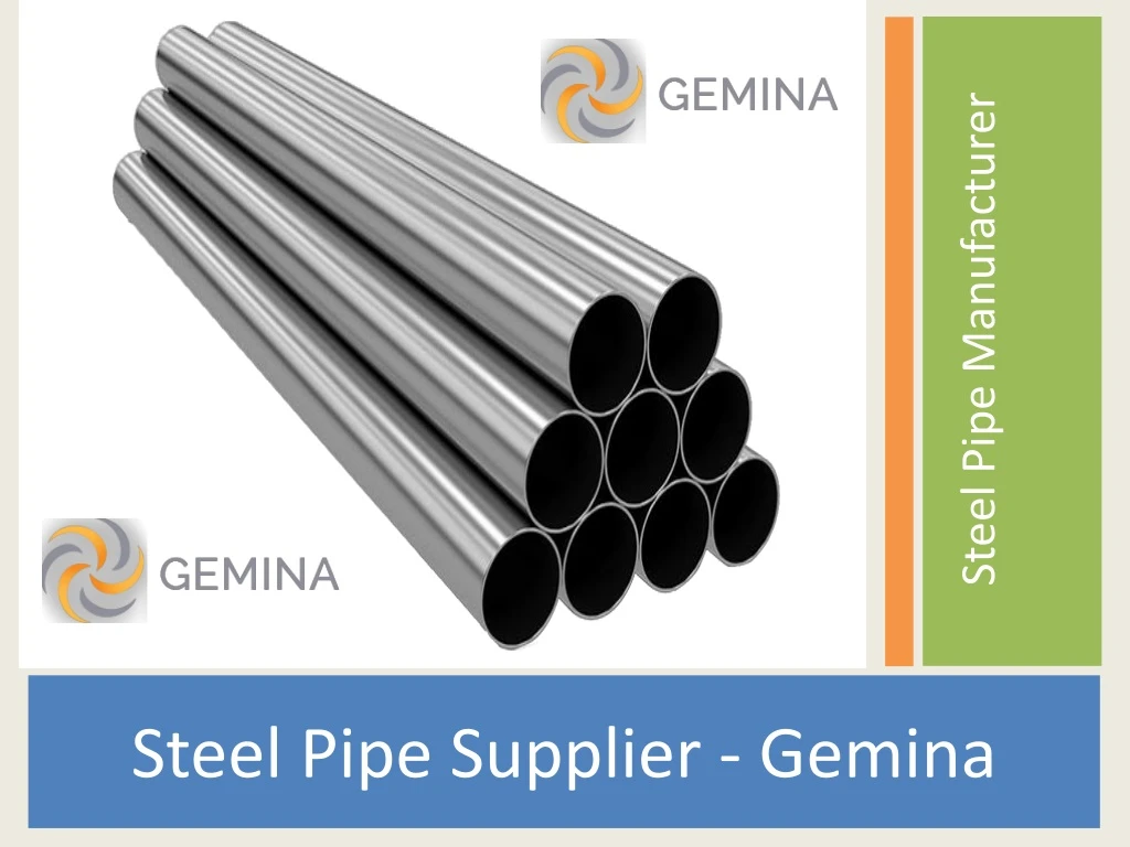 steel pipe supplier gemina