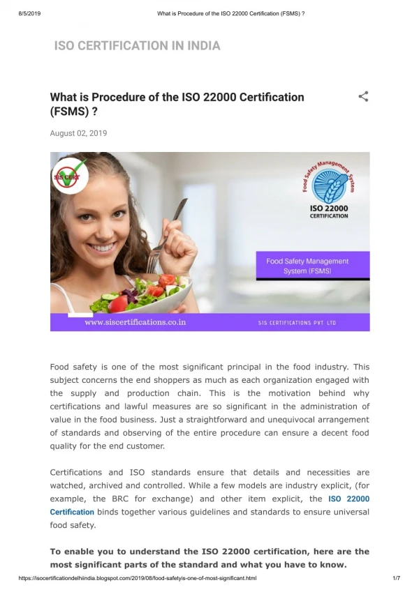 https://www.edocr.com/v/rpp6oo9r/seosiscertifications/What-is-Procedure-of-the-ISO-22000-Certification-F