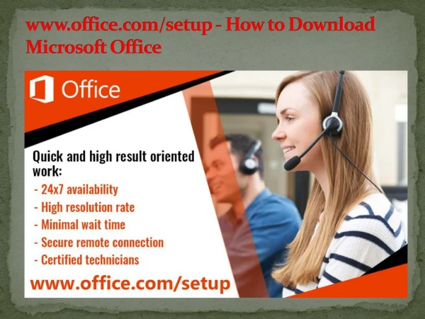 www.office.com/setup - How to Download Microsoft Office