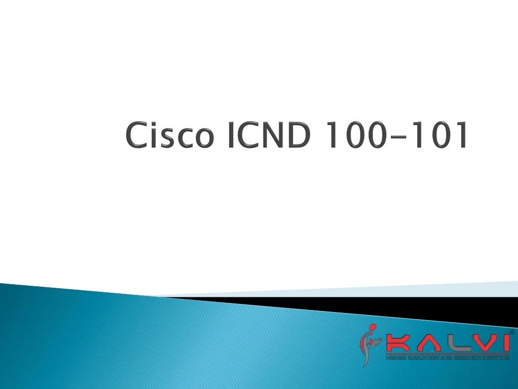 cisco icnd 100 101