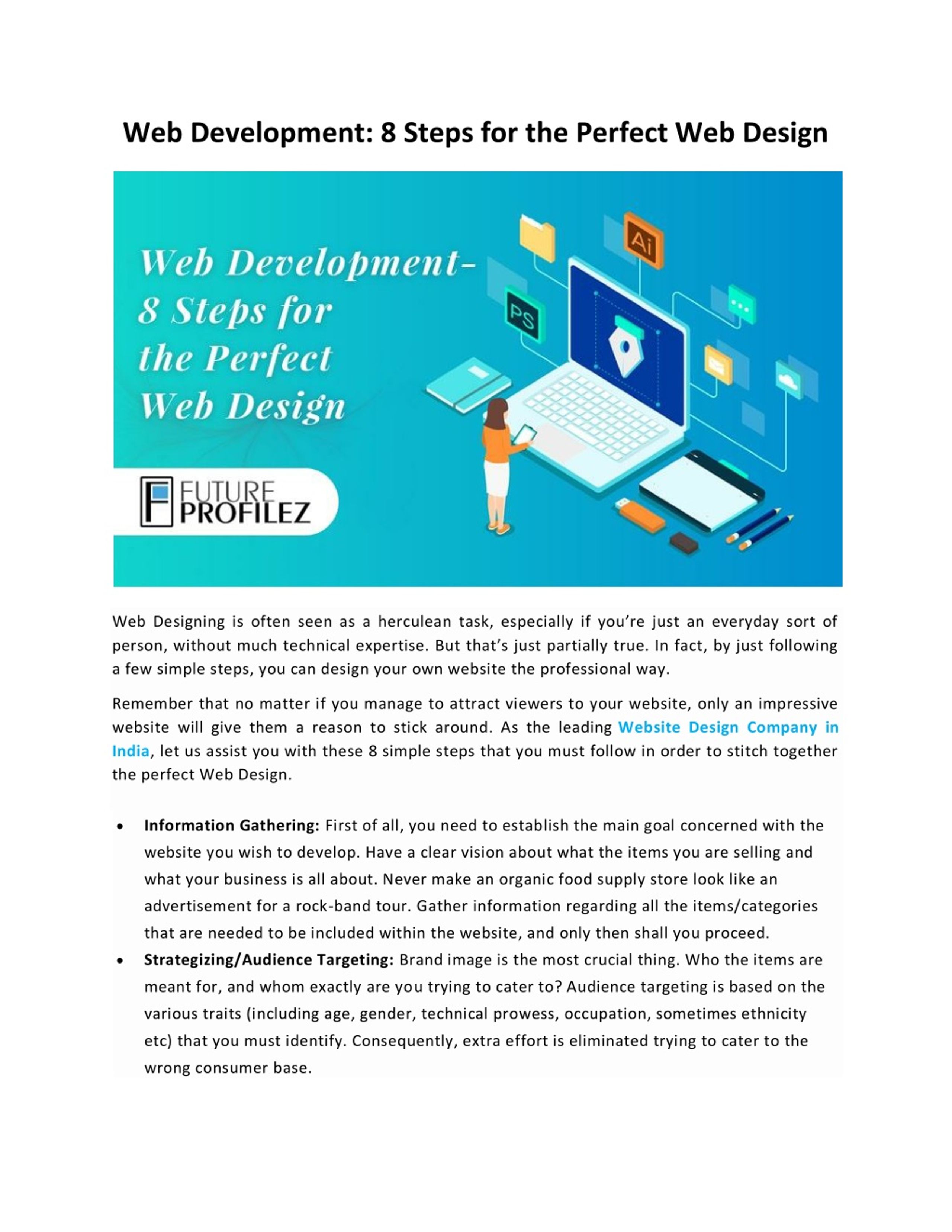 PPT - Web Development: 8 Steps for the Perfect Web Design PowerPoint ...