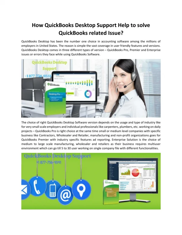 QuickBooks Desktop Support