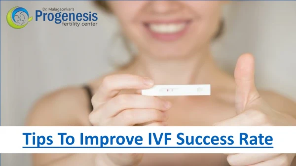 Tips to improve IVF success rate