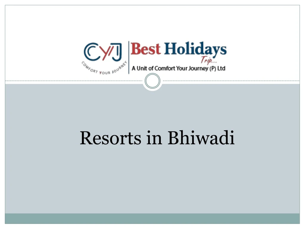 resorts in bhiwadi