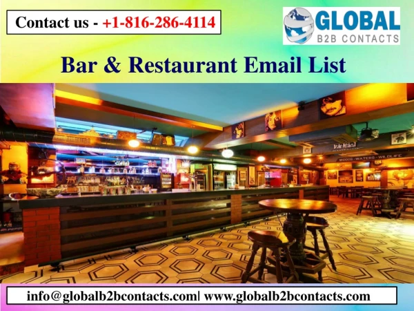 bar restaurant email list