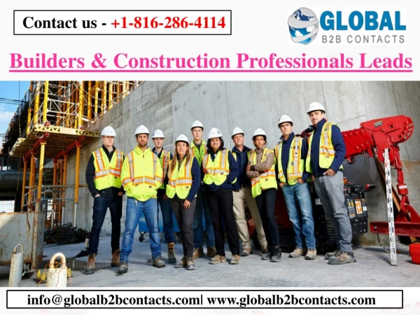 Builders & Construction Professionals Leads