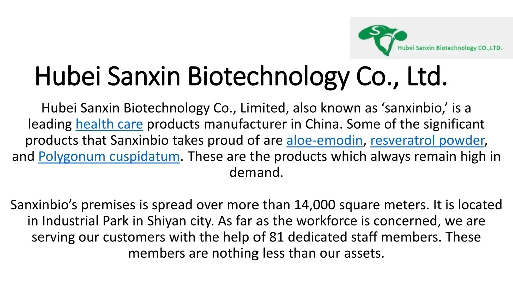 hubei sanxin biotechnology co ltd