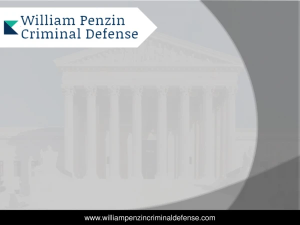 Misdemeanor charges California | williampenzincriminaldefense.com