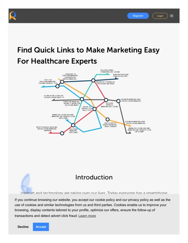 Find Quick Links to Make Marketing Easy For Healthcare Experts