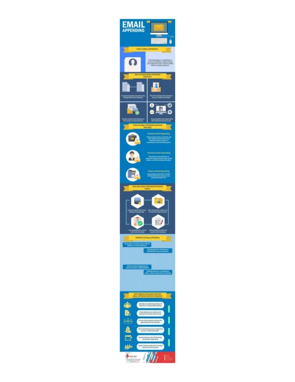 Overview Of Email Appending (Info graphic)