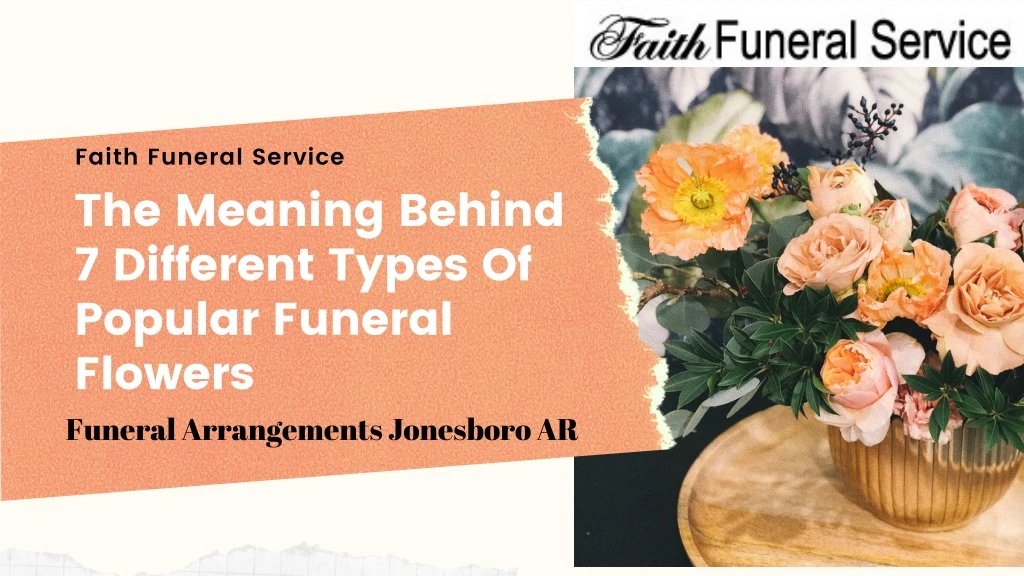 faith funeral service