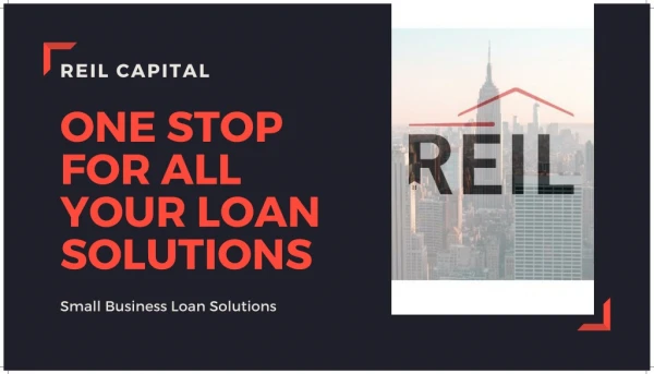 REIL Capital Small Business Loan Solutions Company