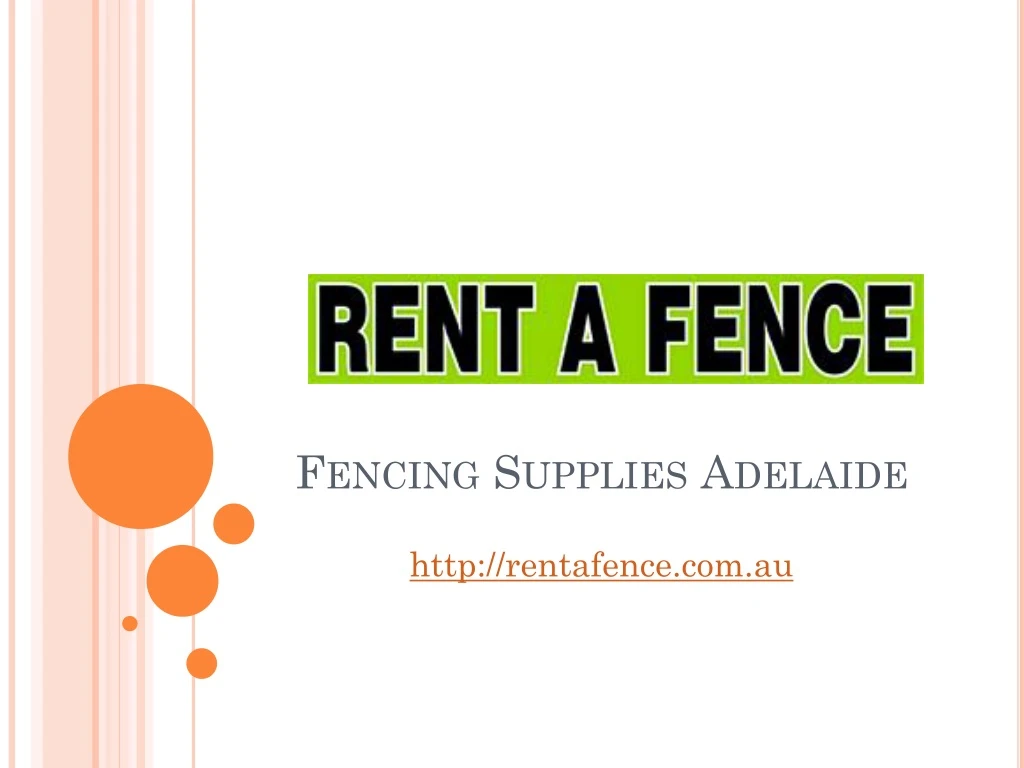 fencing supplies adelaide