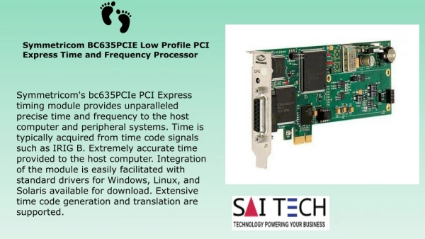 Symmetricom BC635PCIE PCI Express Time Frequency Processor