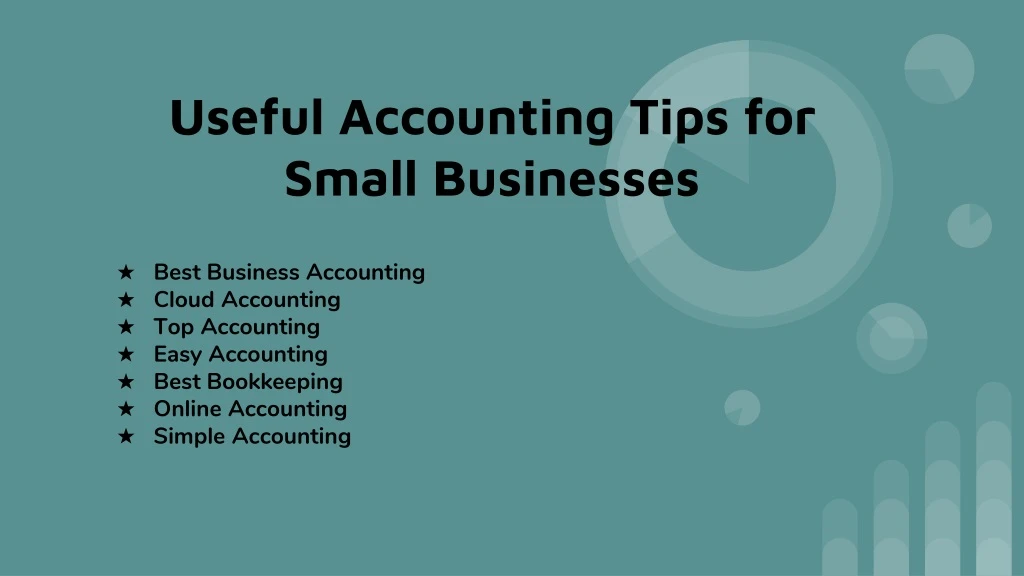 useful accounting tips for small businesses