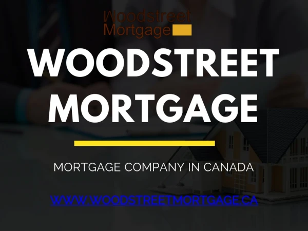 Refinance Mortgage Bad Credit With Woodstreet Mortgage