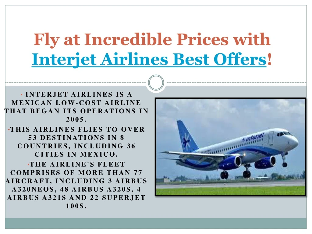 fly at incredible prices with interjet airlines best offers