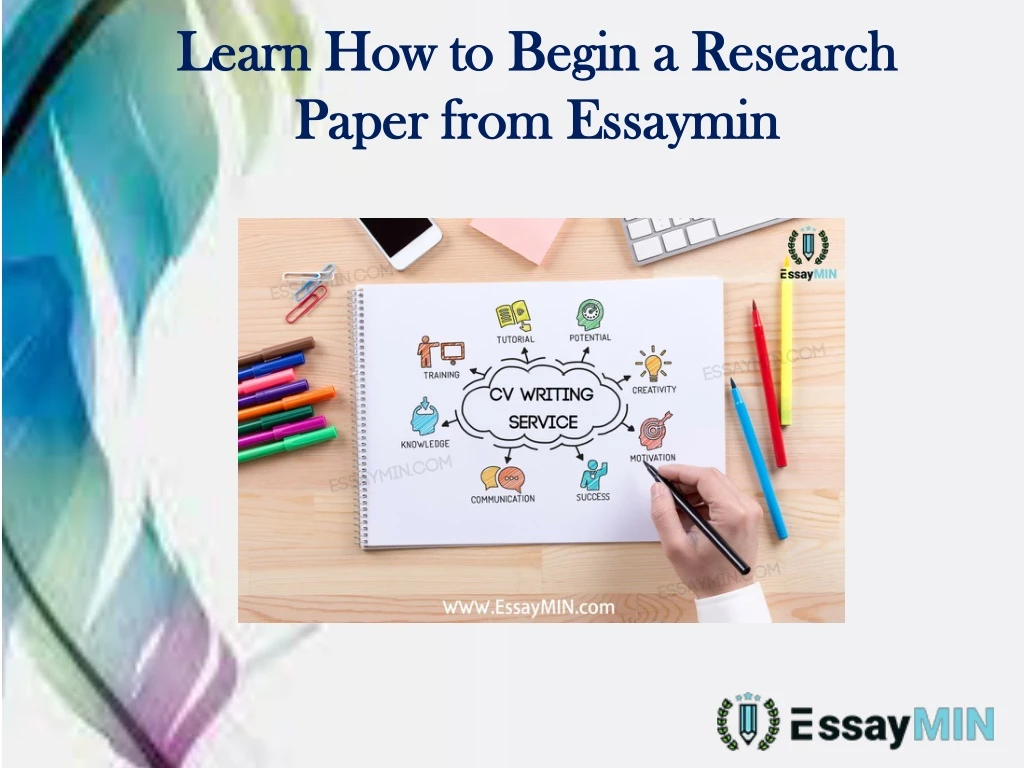 learn how to begin a research paper from essaymin