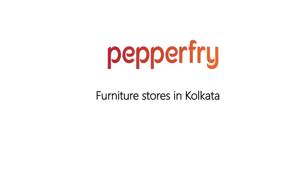 furniture stores in kolkata