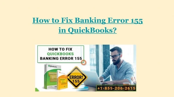 How to Fix Banking Error 155 in QuickBooks?