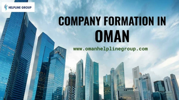 Start Your Own Business In Oman...