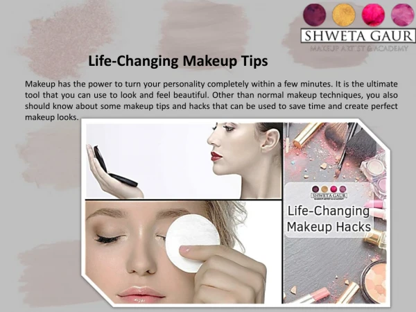 Life-Changing Makeup Tips