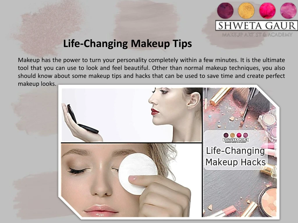 life changing makeup tips