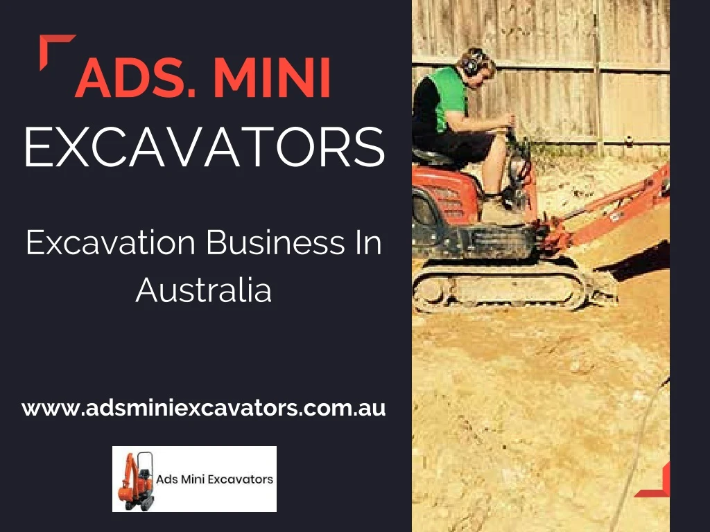 ads mini excavators