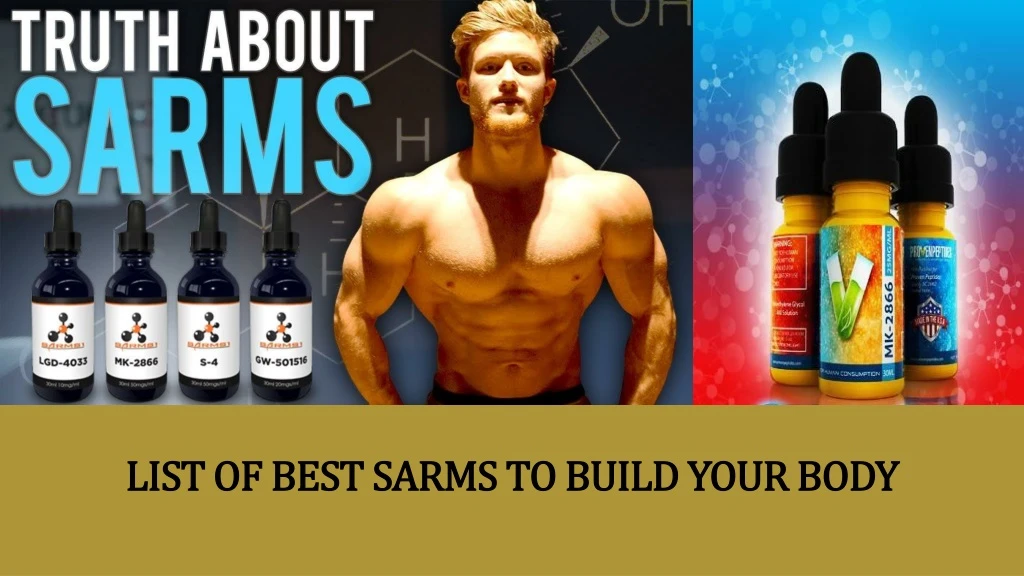 list of best sarms to build your body