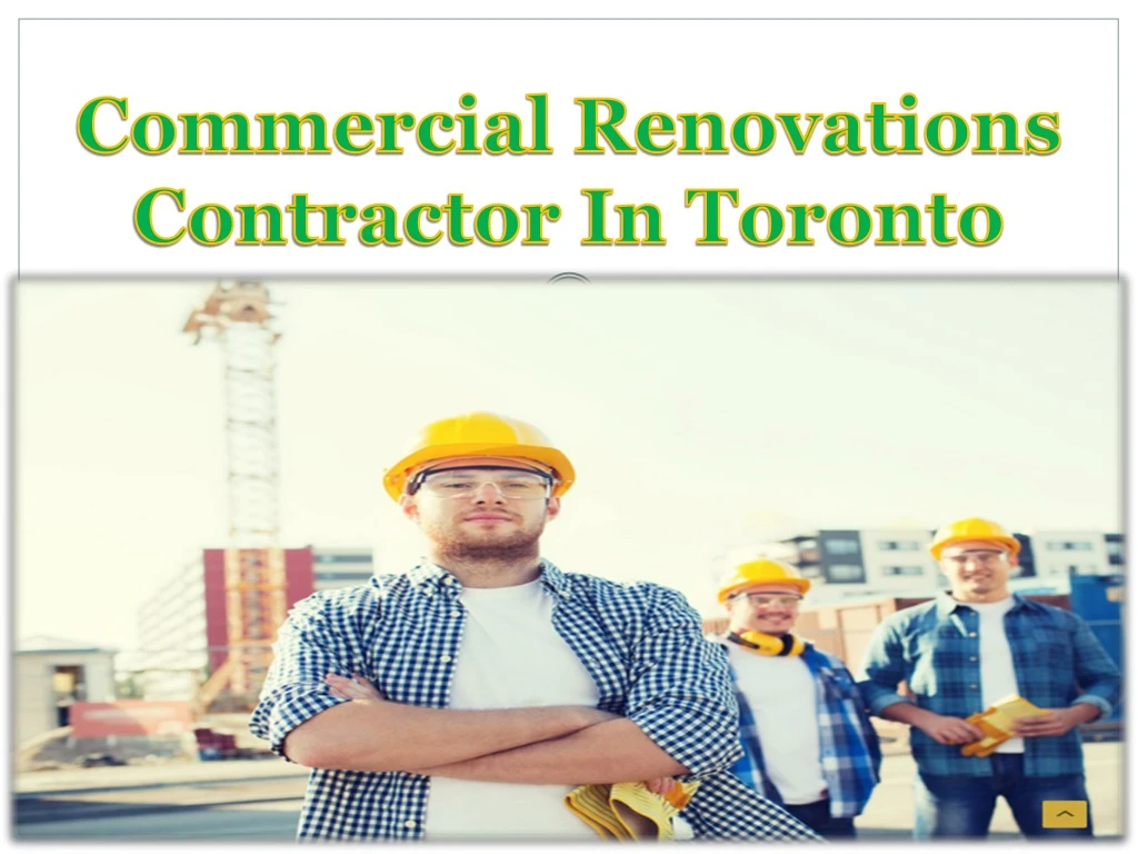 commercial renovations contractor in toronto