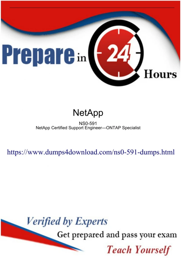 Netapp NS0-591 Exam Dumps Free Download - Dumps4download