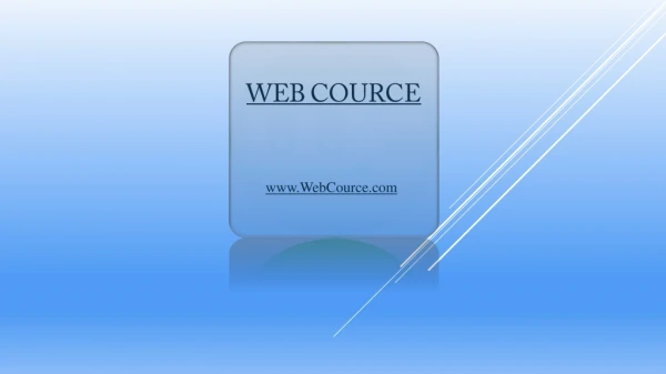 Web cource