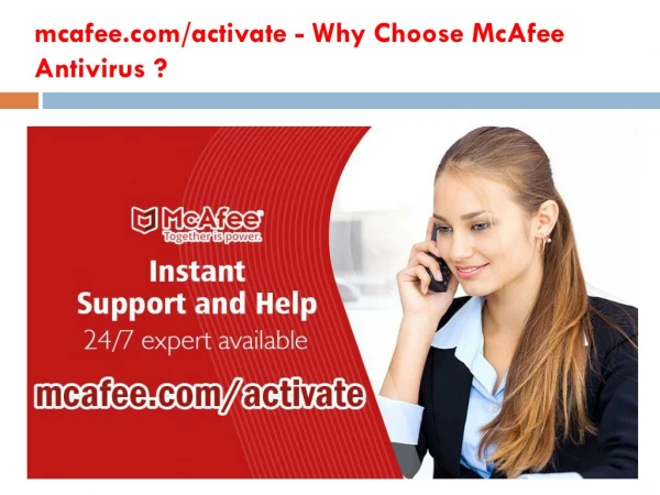 mcafee.com/activate - Why Choose McAfee Antivirus ?