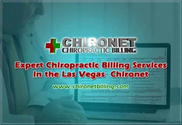 Professional Chiropractic Billing Services - Chironet